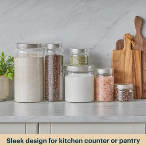 Pyrex® 4-Piece Lightweight Glass Canister Set - Image 6