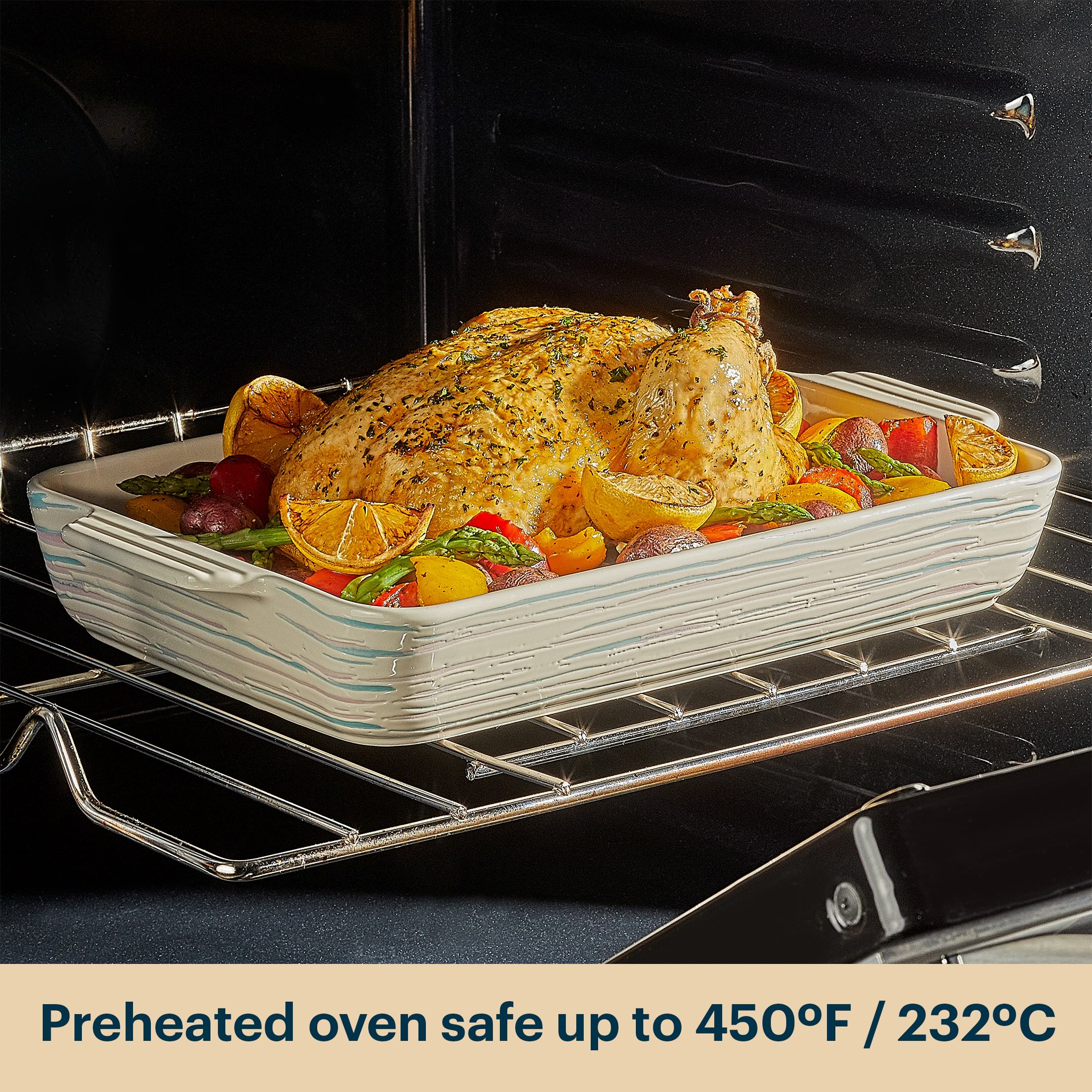 Pyrex® 8-Piece Ceramic Bakeware Set - Image 7