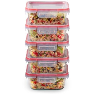 Alternative view of Pyrex® Freshlock™ 10-piece Meal Prep Glass Storage Set