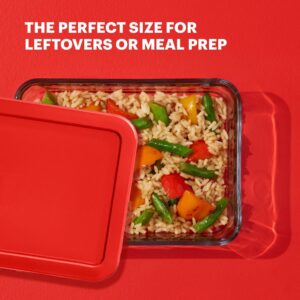 Pyrex® Simply Store® 3-Cup Rectangle Glass Storage with Plastic Lid - Image 3