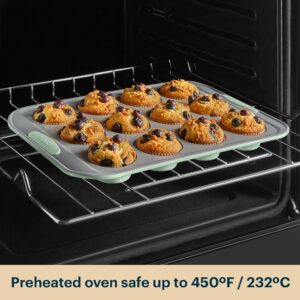 Pyrex® Metal Bakeware 3-Piece Set in Sage - Image 6