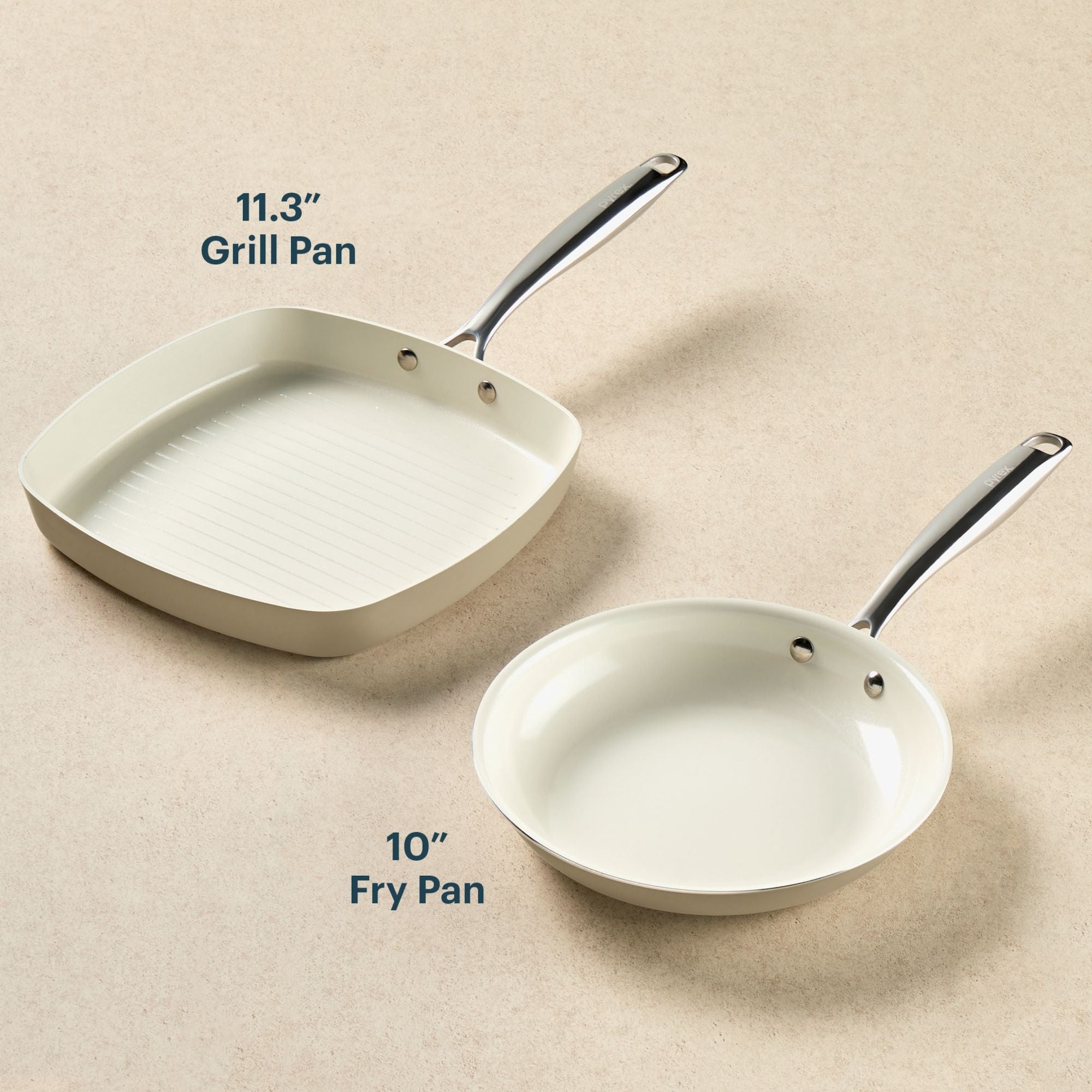 Pyrex® Ceramic Cookware 2-pc Set - Image 2