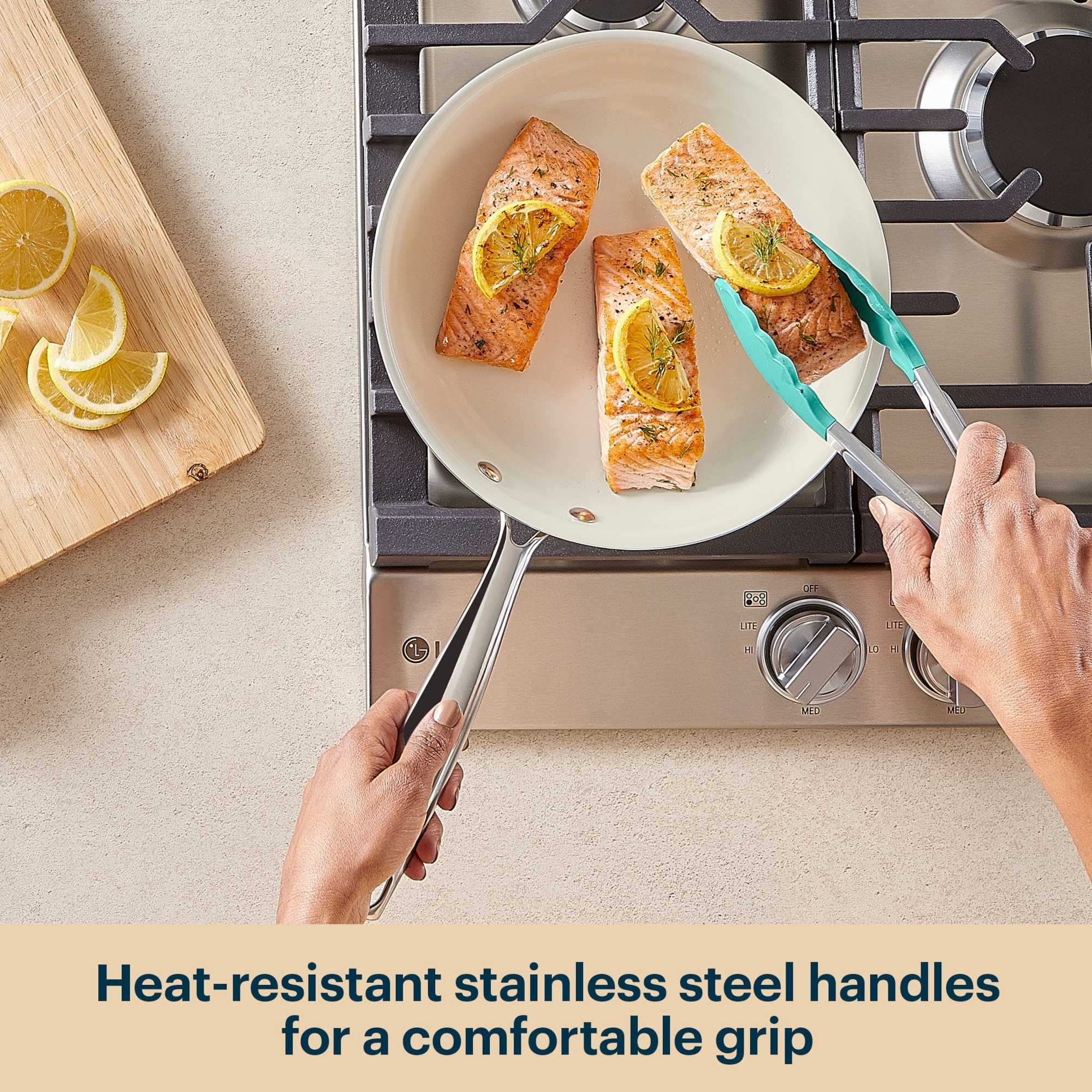 Pyrex® Ceramic Cookware 10-in Fry Pan - Image 4