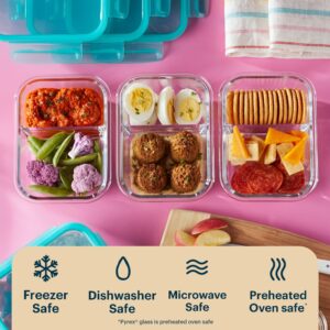 Pyrex® MealBox 10-Piece Divided Storage Set, 2.3 Cup - Image 7