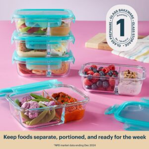 Pyrex® MealBox 10-Piece Divided Storage Set, 2.3 Cup - Image 5