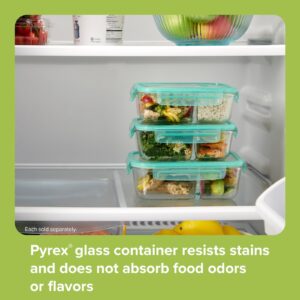 Snapware® MealBox™ 3.8-cup Divided Glass Storage Container with Lid - Image 3